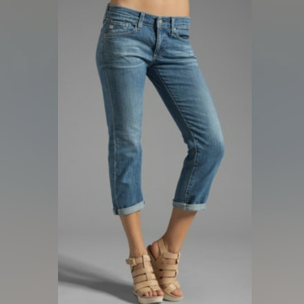Ag Adriano Goldschmied Tomboy Crop Jeans